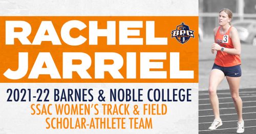 Jarriel Named to 2021-22 SSAC Women’s Track & Field Scholar-Athlete Team 