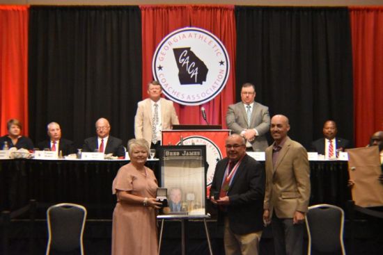 James Inducted into GACA Hall of Fame! 