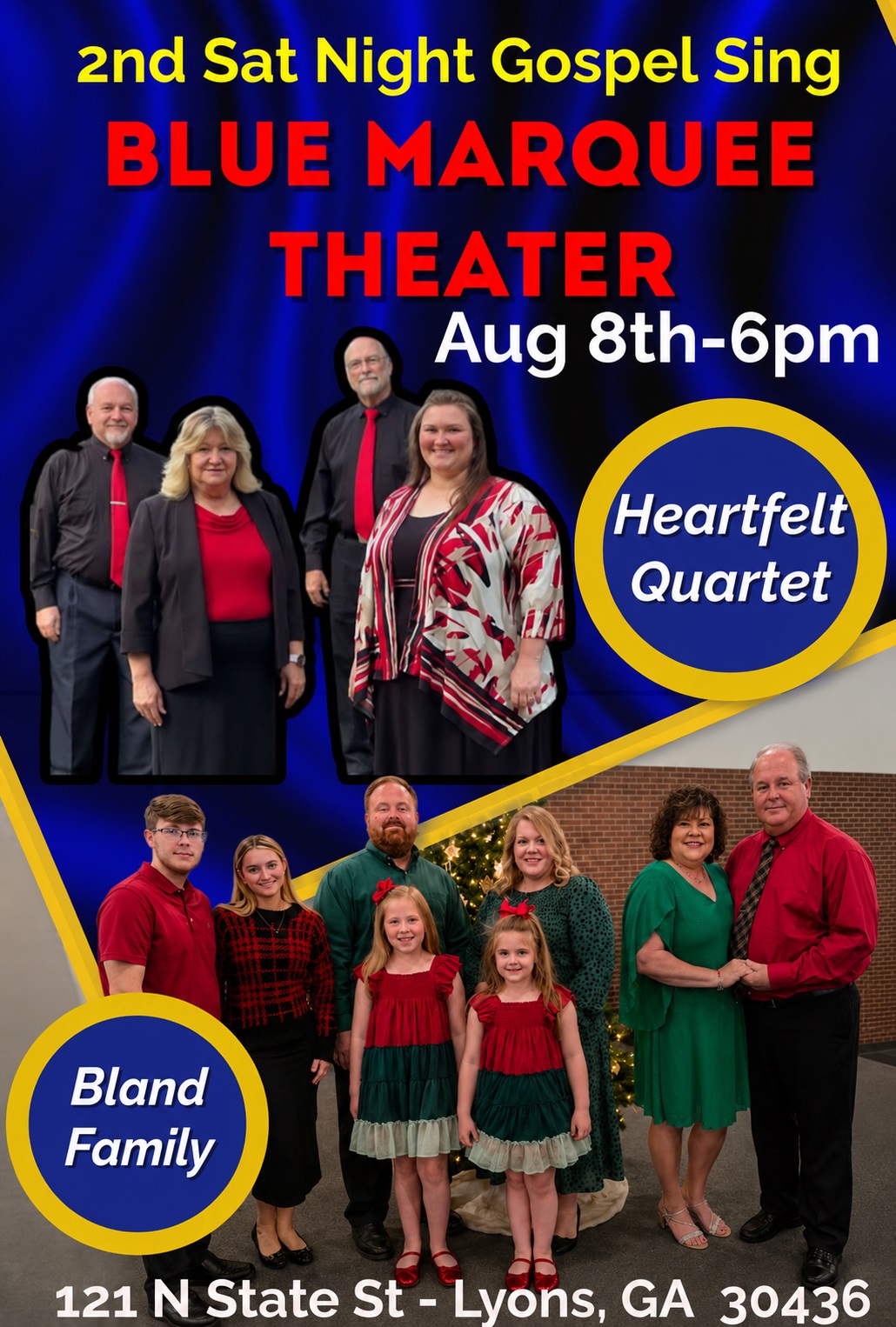 August 8-9--Gospel Sing! 