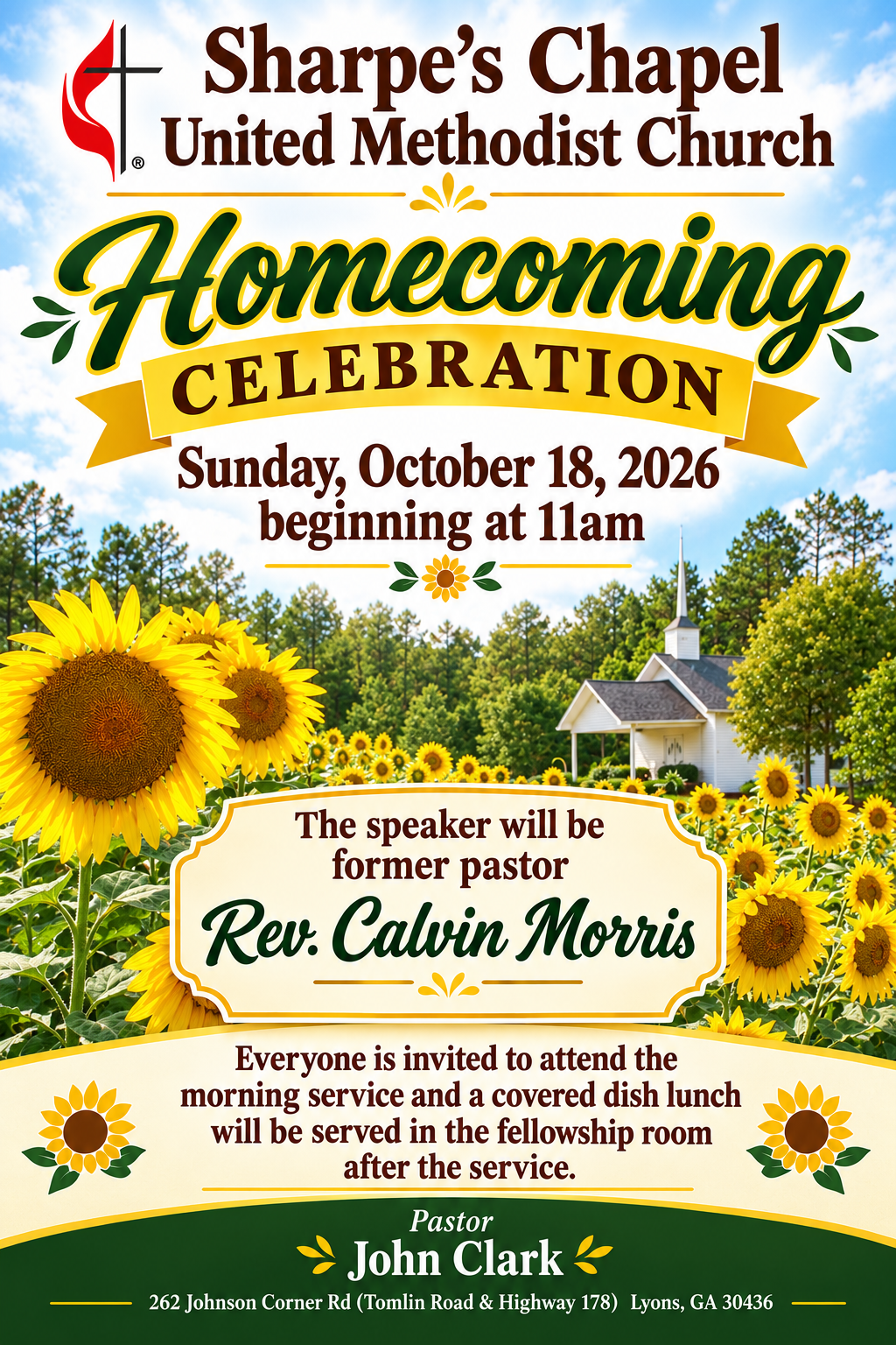 October 18--Celebrating Homecoming in Lyons