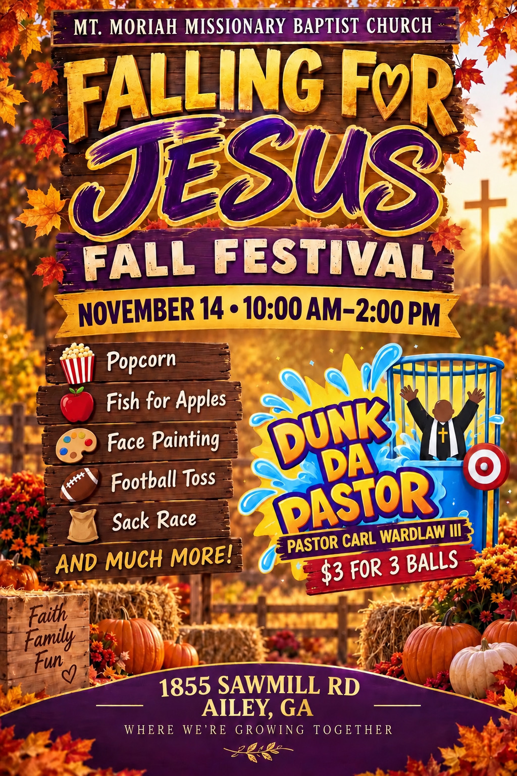 November 14--Fall Festival in Ailey