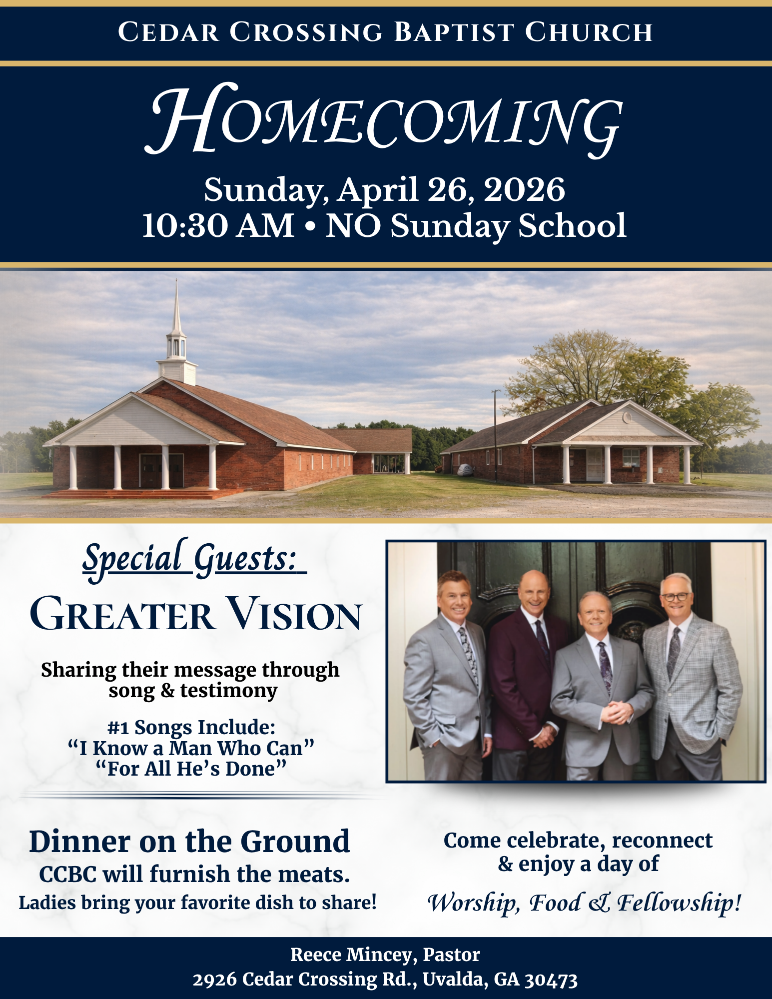 April 26--Homecoming in Uvalda