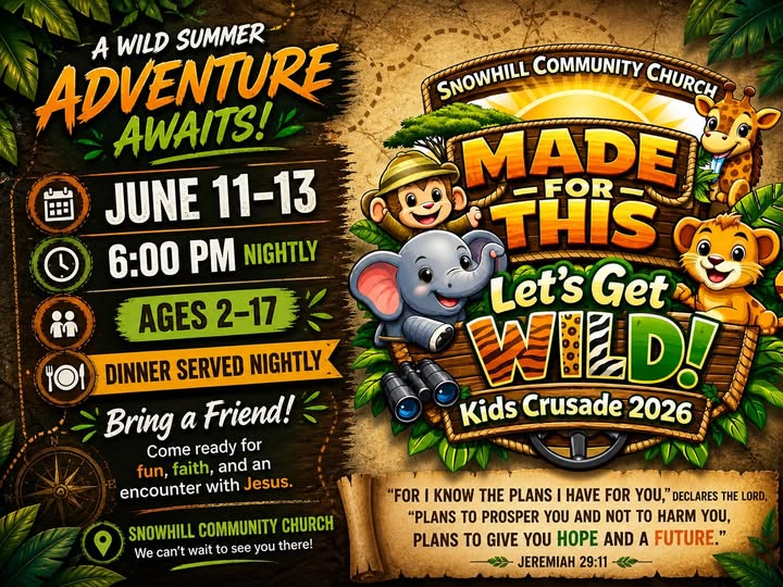 June 11-13--Vacation Bible School in Glenwood