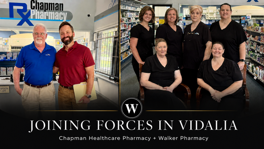 Chapman Healthcare Pharmacy to Become Walker Pharmacy Vidalia