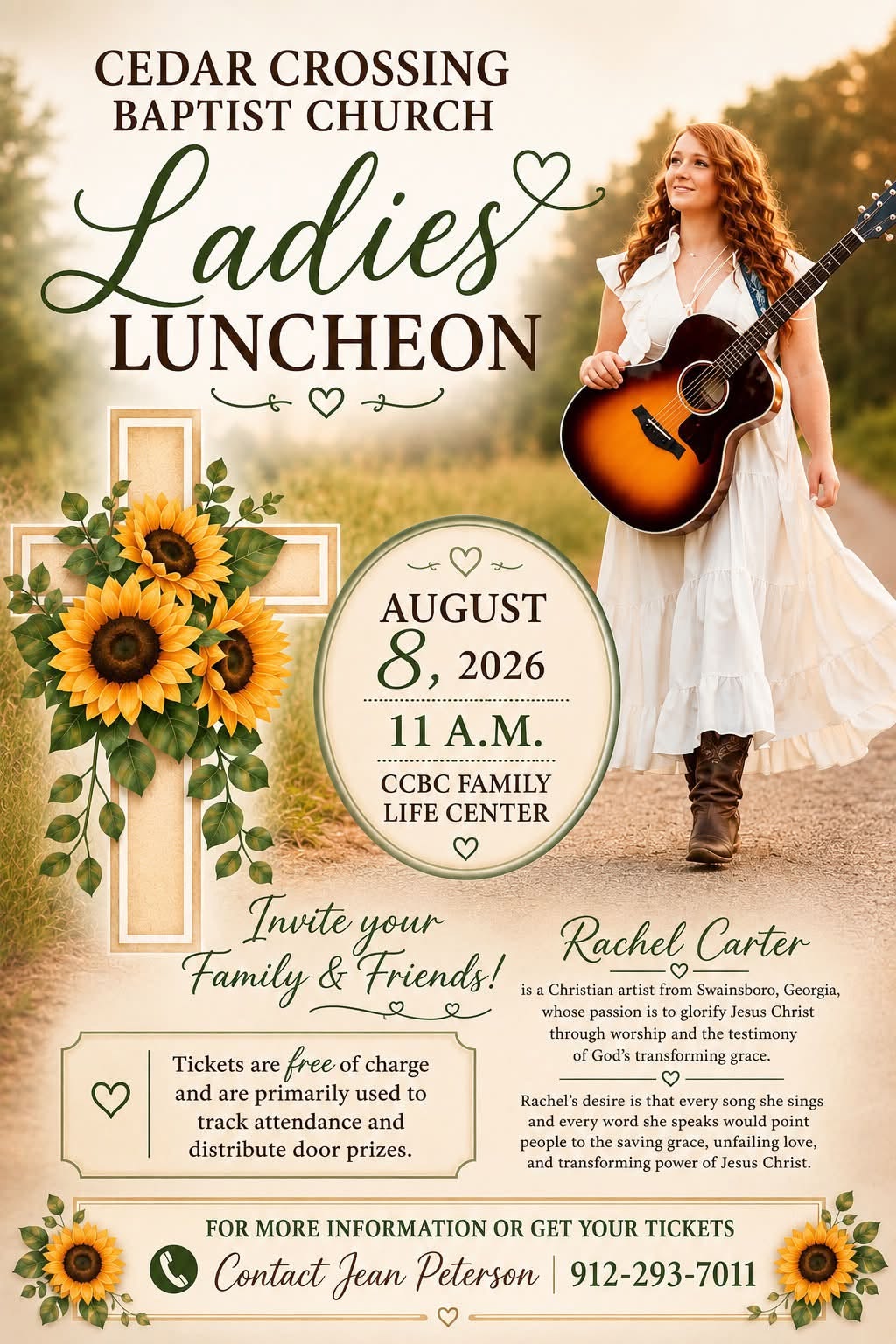 August 8--Ladies Luncheon