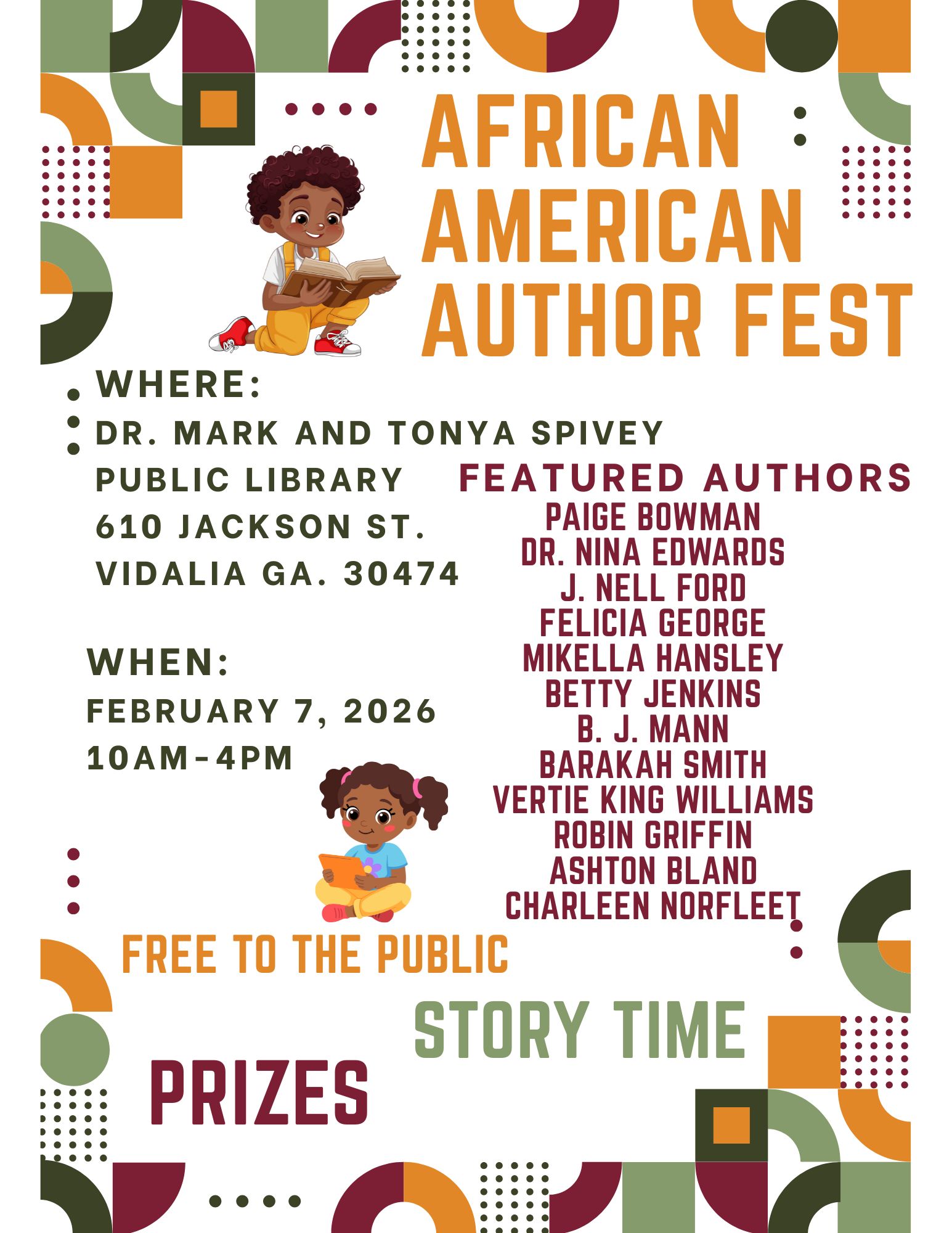 AFRICAN AMERICAN AUTHOR FEST 1